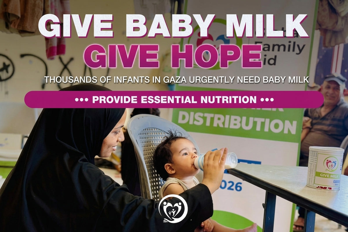 Save Starving Babies in Gaza: Provide Emergency Baby Milk