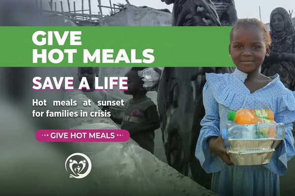 Break Their Hunger, Bring Mercy: Hot Meals for Gaza & Sudan